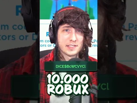 THIS ROBLOX GAME ACTUALLY GIVES FREE ROBUX 🤑🎲 #roblox #shorts