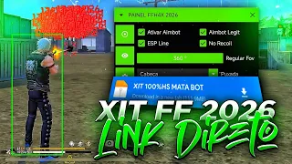 XIT FF 2026 ATUALIZADO ✅ PAINEL XIT ANDROID | IPHONE | XIT FF GRÁTIS 100% HS 📁 LINK DIRETO MEDIAFIRE
