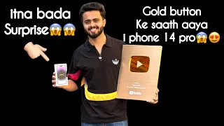 Gold play button unboxing vlog 😍✨Thankyou So Much For Your Love And Support 🙏❤️