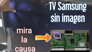 TV Samsung no tiene imagen // 👉 👉mira la causa