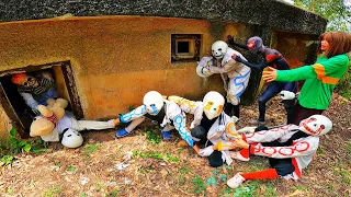 Giải Cứu Alpha Sans Bị Quỷ Trong Cổ Mộ Tấn Công