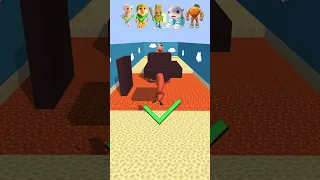 Los Tralaleritos Dicen Tralala Italian Brainrot vs Squid Game Escape From Sahur #minecraft #brainrot