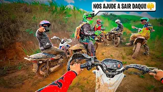 PRIMEIRA TRILHA DE LAMA COM MEUS AMIGOS