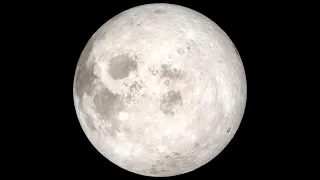 Que son las manchas que vemos en la luna?