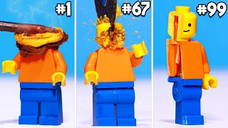 100 More Ways To DESTROY a LEGO Minifigure