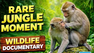 Wildlife Monkey Behavior in Nature | Rare Jungle Moments | Jungle Documentary 4K