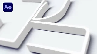 Cinematic 3D Stroke Logo Intro in After Effects | Tutorial