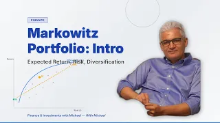 Markowitz Portfolio Theory: Calculating Expected Return and Risk (Standard Deviation)