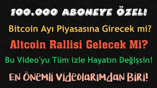 #Bitcoin Analiz - Bu Video Hayatinizi Degistirebilir! 100.000 aboneye Ozel - Btc Teknik Analiz Forex