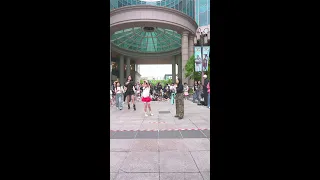 크림서현 랜덤댄스 현대백화점 가다