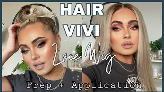 Unboxing my New ‘Hair Vivi’ Lace front Wig | Application + Styling