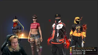 HACKER VOLADOR ACABA CON MI ESCUADRA 😱 ACONSEJO A NIÑO ACARREADO "FREE FIRE" - THE WICK