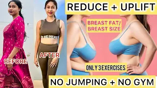 Reduce Breast fat and Uplift saggy Breast Naturally In 15 Days | Easy Breast Fat loss Workout