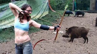 Shooting a BOW from the RIGHT Side for the First Time