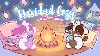 Navidad Cozy 🎄☃️con Baka Baka 🐮 ✨ I Playlist Suave de Invierno ☃️💖🎄#bakabakamx #bakflix#bakita #lofi