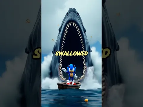 Sonic Was Swallowed By a Whale! Will Jesus Save Him? WWJD?