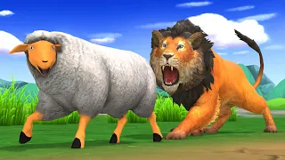 शेर और भेड़िया Lion and Fox | Hindi Kahaniya | Stories | Hindi Moral Stories | हिंदी कहनिया