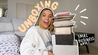 I purchased from 10 small businesses & here's what I got :)