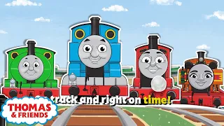 Chuff Chuff Chuff Along | Nursery Rhymes for Kids | Song Compilation | Thomas & Friends UK