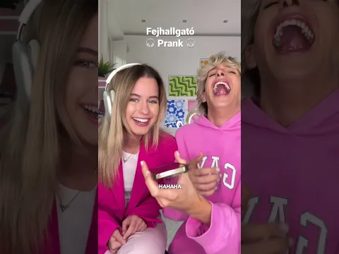 FEJHALLGATÓ PRANK CSENGÉVEL 🎧🤣❤️