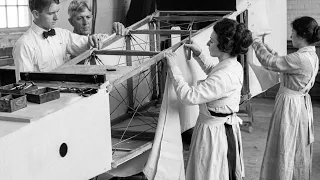 Watch WW1 Airplane Manufacture in 1917-1918 Restored Film Documentary