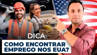 DICA Como encontrar emprego nos EUA com sponsor para Visto EB3?