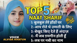 New Top 5 Naat Sharif 2026 | Alvida khatun top 5 Naat Sharif | New Naat Sharif 2026 by ALVIDA KHATUN