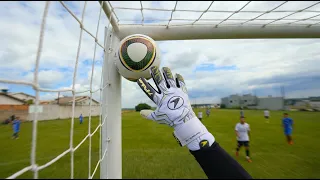 ESSA É A VISÃO DE UM GOLEIRO AMADOR EM UM GOL PROFISSIONAL