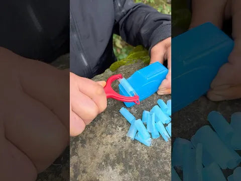 ✅ SURVIVAL skills: Lifehack with SOAP 💦 #camping #survival #bushcraft #outdoors #lifehack