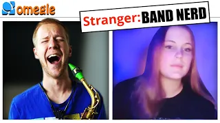 Saxophonist TROLLS strangers on OMEGLE!
