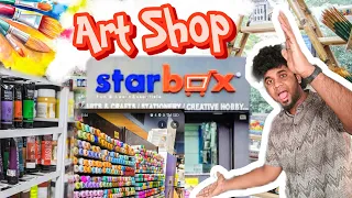 Best place to buy Arts and crafts supplies in Chennai | Star Box | Sketch something😱🤯