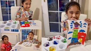Kids Learning colour with art and drawing and Nursery rhymes 1