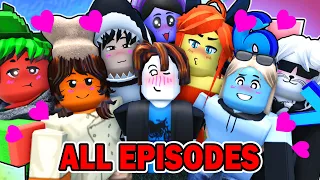 ESCAPE TSUNAMI, BUT THERE ARE ONLY GIRLS!? - FINAL (All episodes) Roblox Animation