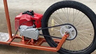 wow !!! DIY Motorized Scooter 40km /h at Home