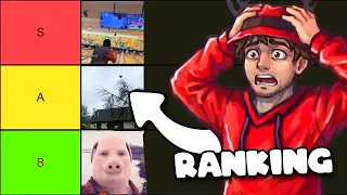 I Ranked *25* Of The Internet's FUNNIEST Videos... pt2