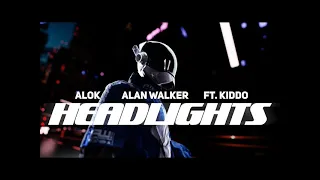 Alok & Alan Walker - Headlights (feat. KIDDO) [Official Lyric Video]