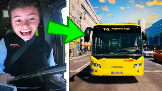 WERKEN ALS BUSCHAUFFEUR !! 🚌 | The Bus #1