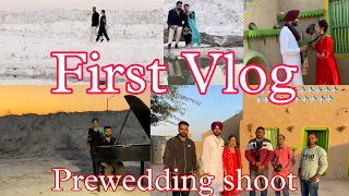 My first Vlog | Prewedding shoot | Sri Ganganagar @Vinodchoudhary0