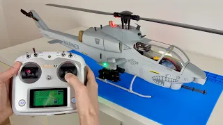 AH-1W Super Cobra Helicopter 🫡 | Unboxing, Assembly & Test Flights | Roban | Stirlingkit