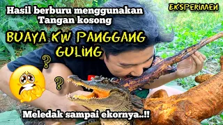 BUAYA KW PANGGANG GULING TERNYATA RASANYA BEGINI.!?