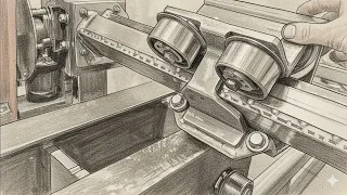 DIY Heavy-Duty Grinder Build : Fabricating the Linear Rail & Roller Carriage