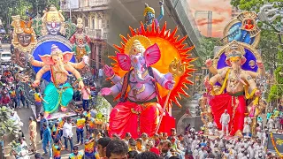 Mumbai Ganpati Maha Aagman 2022🙏 U NEVER SEEN BEFORE😮 Ganesh Utsav 2022 | Ganesh Festival 2022😍