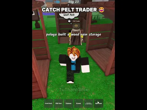 Catch pelt trader😂 #99nightintheforest #tuthanhblox #roblox #usa