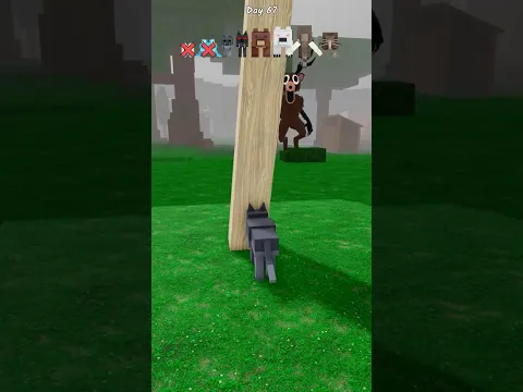Small Animals Hide vs Deer 💀 #99nightintheforest #roblox