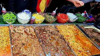 اكبر شارع للاكلات الشعبيه في العراق اربيل/اذا جوعان سوي تخطي للفيديو 😜 اكل الشوارع