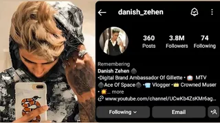 DANISH INSTAGRAM ACCOUNT UPDATE #danishzehen