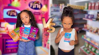 RICO VS POBRE COMPRANDO BALA FINI / Jéssica Viana