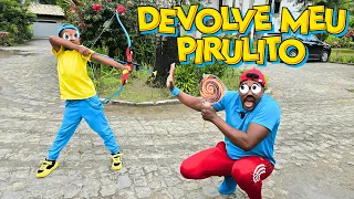 LAÇANDO O PIRULITO - CANAL KIMBERLLY E KYANN