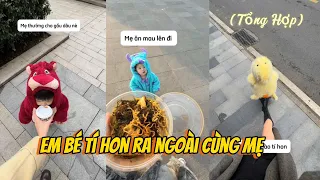[Tổng Hợp] Em Bé Tí Hon Trải Nghiệm Ra Ngoài Cùng Mẹ - Siêu Đáng Yêu | Mèo Lém Lỉnh