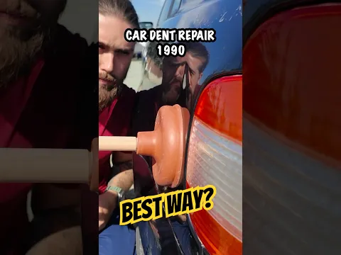 Best Way? 4 Methods to Fix a Car Dent! #car #dentrepair #carlovers